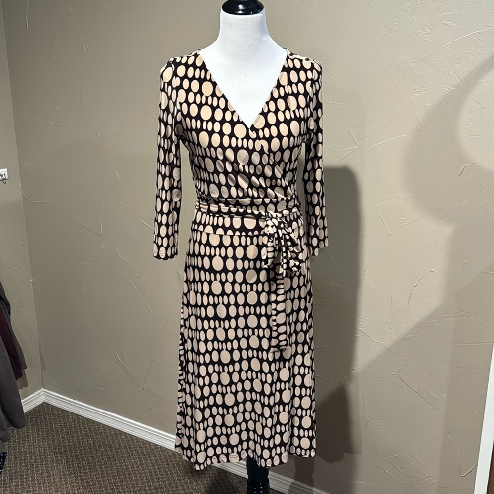 Jones New York wrap dress half sleeve